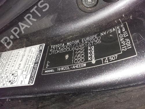 Other TOYOTA PRIUS Liftback (_W2_) 1.5 Hybrid (NHW20_, NHW20R) | BP23029407O1 