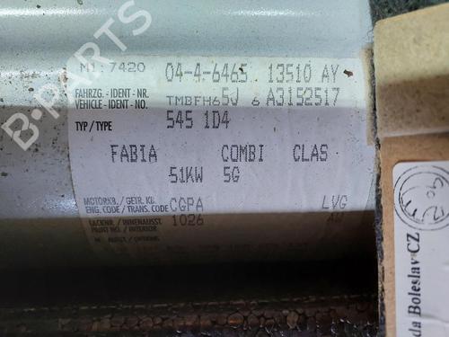 Right front door SKODA FABIA II Combi (545) 1.2 | BP26405636C3 
