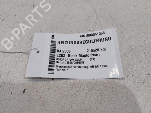 Climate control VW GOLF V (1K1) 1.6 FSI | BP16178112I5 