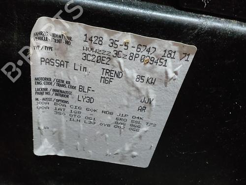 Left headlight VW PASSAT B6 (3C2) 1.6 | BP36174019C28 - Image 8