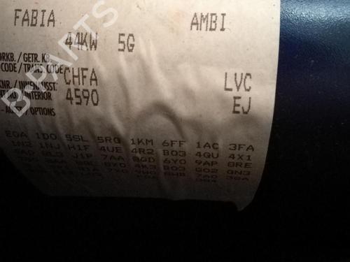 Gearbox SKODA FABIA II (542) 1.2 12V | BP15860433M3 