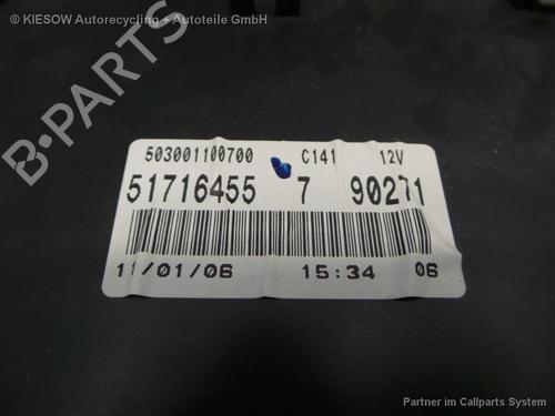 Control unit FIAT GRANDE PUNTO (199_) 1.3 D Multijet (199.AXD11, 199.AXD1A, 199.AXD1B,... | BP15361219M11 