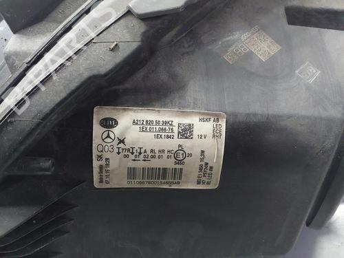 Right headlight MERCEDES-BENZ E-CLASS (W212) E 200 CDI / BlueTEC (212.005, 212.006) | BP31962870C29