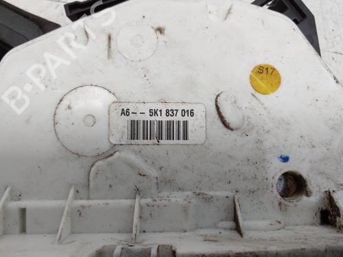 Højre fortil lås VW GOLF VI (5K1) 1.4 (80 hp) 18600067