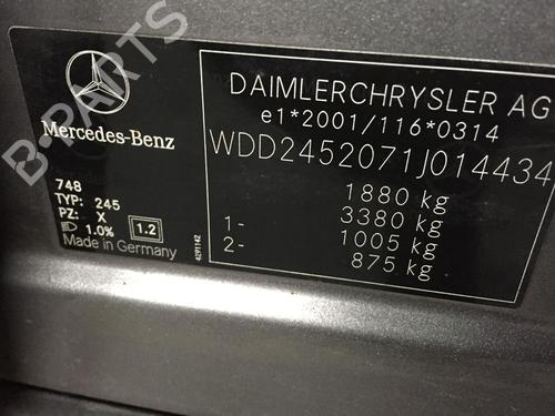 Radiator fan MERCEDES-BENZ B-CLASS Sports Tourer (W245) B 180 CDI (245.207) | BP21583970M35 