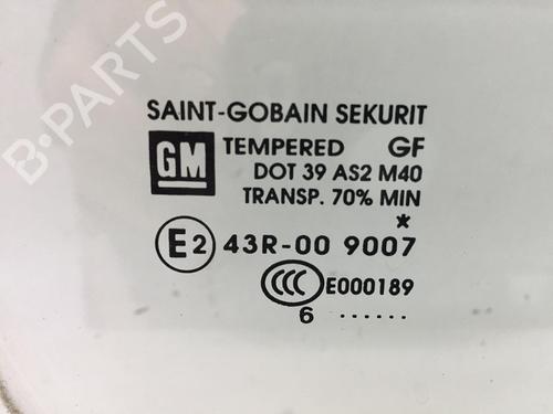 Front right door window OPEL CORSA E (X15) 1.4 (08, 68) | BP16102140C19 