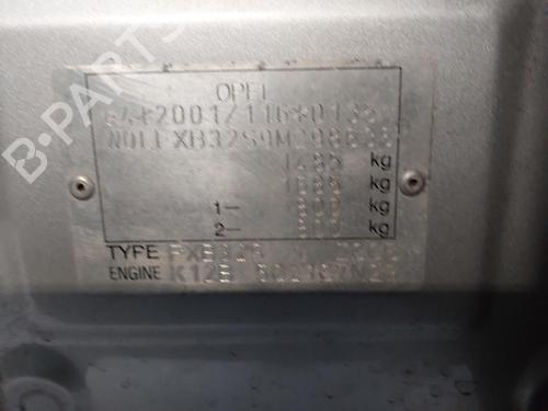 Engine OPEL AGILA B (H08) 1.2 (F68) | BP15954231M1 