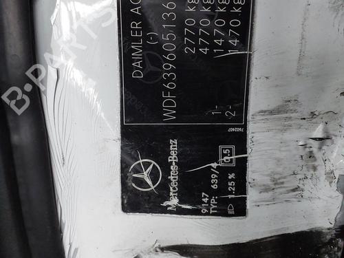 Right front door MERCEDES-BENZ VITO / MIXTO Van (W639) 111 CDI (639.601, 639.603, 639.605) | BP28802793C3