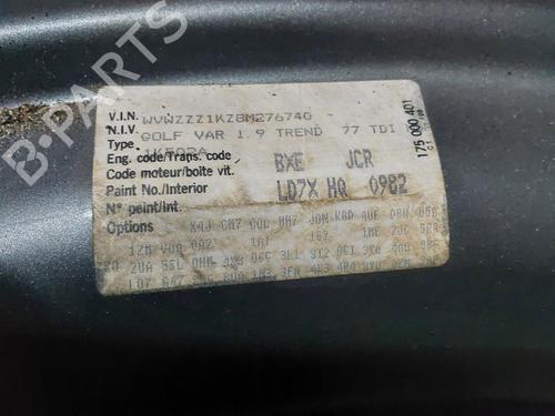 Left front fenders VW GOLF V Variant (1K5) 1.9 TDI | BP30893631C41