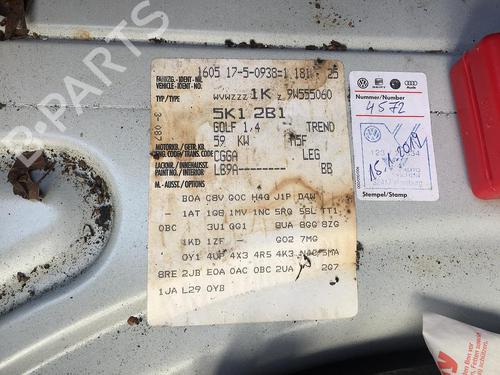 Engine VW GOLF VI (5K1) 1.4 | BP26137241M1 