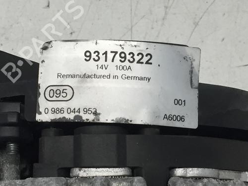Alternator OPEL ASTRA G Coupe (T98) 2.2 16V (F07) | BP15367992M7 