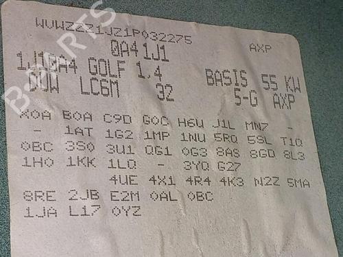 Styregear/Snekke VW GOLF IV (1J1) 1.4 16V | BP30292008M22 