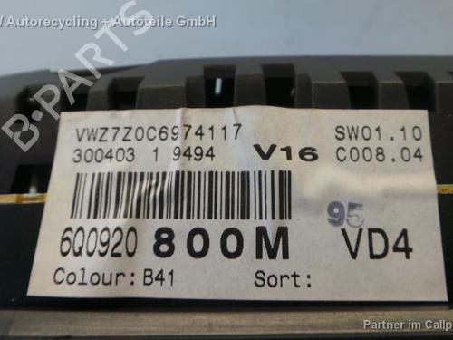 Used Engine control unit (ECU) VW POLO (9N_, 9A_) 1.4 TDI (75 hp) 15361614