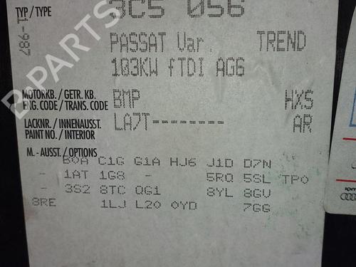 Other VW PASSAT B6 Variant (3C5) 2.0 TDI | BP29645294O1 