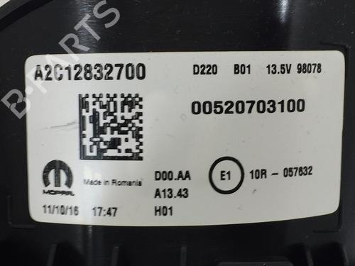 Instrument cluster FIAT TIPO Hatchback (356_, 357_) 1.4 (356HXA1B) | BP16102044C47 