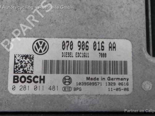 Used Engine control unit (ECU) VW TOUAREG (7LA, 7L6, 7L7) 5.0 V10 TDI (313 hp) 15363218