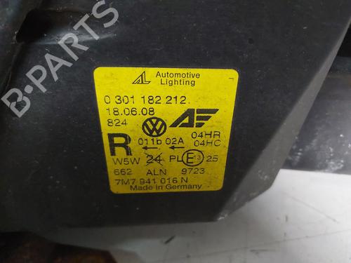 Right headlight SEAT ALHAMBRA (7V8, 7V9) 2.0 TDI | BP18600581C29 