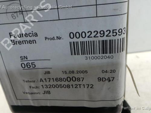 Used Glove box MERCEDES-BENZ SLK (R171) 200 Kompressor (171.442) (163 hp) 16175607