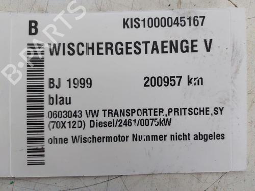 Front wipers mechanism VW TRANSPORTER T4 Platform/Chassis (70E, 70L, 70M, 7DE, 7DL, 7D 2.5 TDI Syncro | BP18463791C83 