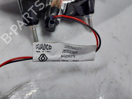 Right tailgate light RENAULT CLIO IV Grandtour (KH_) 0.9 TCe 90 | BP26281443C80