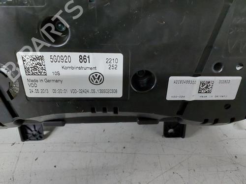 Instrument cluster VW GOLF VII (5G1, BQ1, BE1, BE2) 1.2 TSI | BP30768301C47