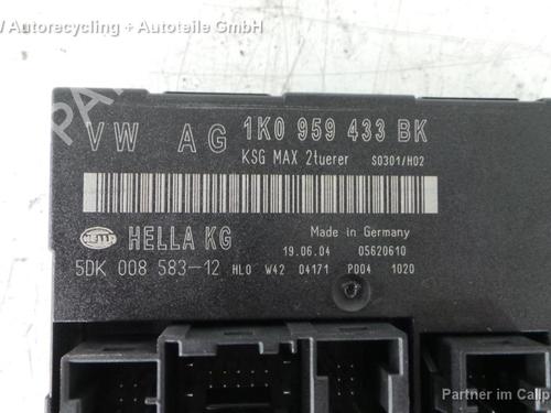 Used Electronic module VW GOLF V (1K1) 1.9 TDI (105 hp) 15361887