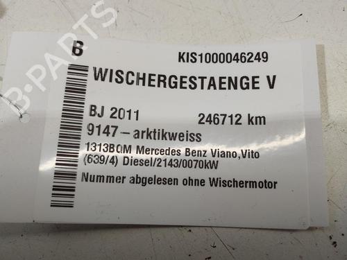 Front wipers mechanism MERCEDES-BENZ VITO / MIXTO Van (W639) 110 CDI (639.601, 639.603, 639.605) | BP18600494C83 