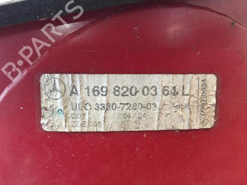 Left taillight MERCEDES-BENZ A-CLASS (W169) A 160 CDI (169.006, 169.306) | BP16177880C34 