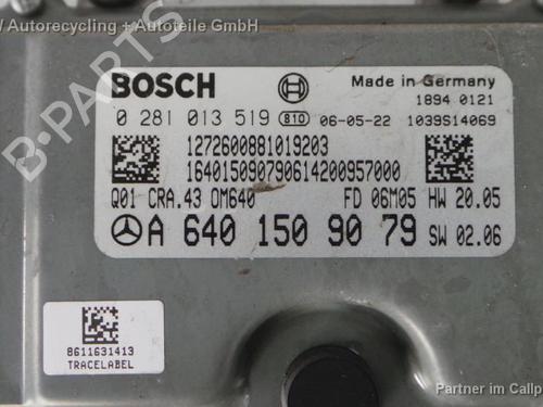 Used Engine control unit (ECU) MERCEDES-BENZ B-CLASS Sports Tourer (W245) B 200 CDI (245.208) (140 hp) 15362704