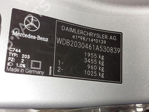 Left headlight MERCEDES-BENZ C-CLASS (W203) C 180 Kompressor (203.046) | BP35944430C28 - Image 12