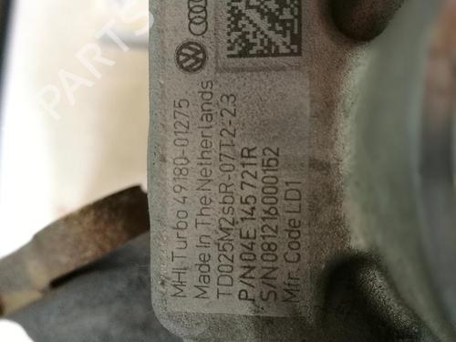Turbocharger/Supercharger VW GOLF SPORTSVAN VII (AM1, AN1) 1.4 TSI | BP16073499M71 