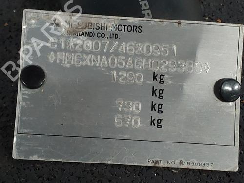 Left front driveshaft MITSUBISHI MIRAGE / SPACE STAR VI Hatchback (A0_A) 1.0 (A05A) | BP31259469M38 