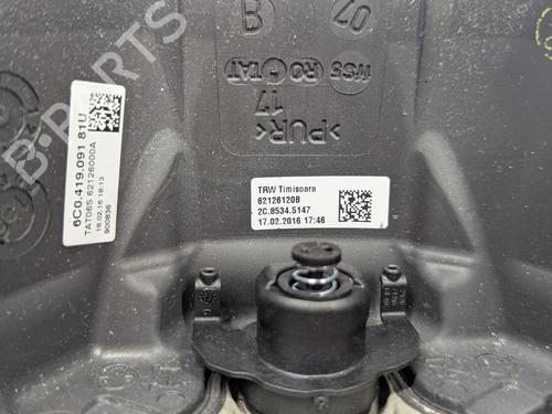 Steering wheel VW CADDY IV MPV (SAB, SAJ) 1.4 TGI CNG | BP37504798C49 - Image 3