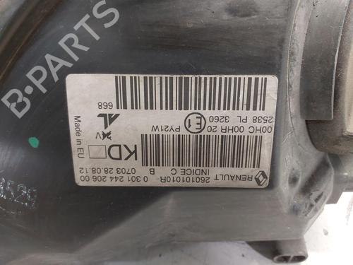 Right headlight RENAULT MEGANE III Hatchback (BZ0/1_, B3_) 1.5 dCi (BZ09, BZ0D, BZ1W, BZ29, BZ14) | BP37734716C29 - Image 2