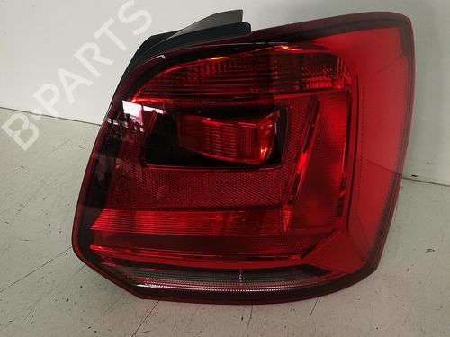 Used Right taillight VW POLO V (6R1, 6C1) 1.2 TSI 16V (90 hp) 16073517