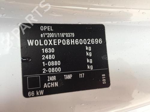 Throttle body OPEL CORSA E (X15) 1.4 (08, 68) | BP16102132M82 