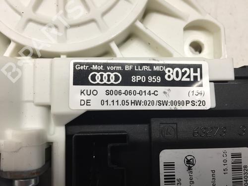 Right front window motor AUDI A3 (8P1) 2.0 TDI 16V | BP15365475E20