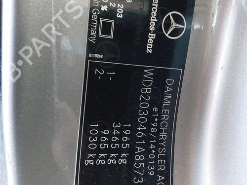 Right front door MERCEDES-BENZ C-CLASS (W203) C 180 Kompressor (203.046) | BP27373798C3 