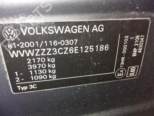 Øvrige styreenhet VW PASSAT B6 Variant (3C5) 2.0 TDI | BP29819017M11 