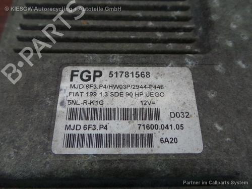 Control unit FIAT GRANDE PUNTO (199_) 1.3 D Multijet (199.AXD11, 199.AXD1A, 199.AXD1B,... | BP15361219M11 