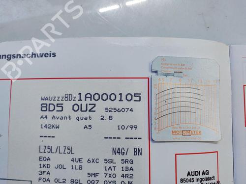 Gearbox AUDI A4 B5 (8D2) 2.8 quattro | BP26899003M3 