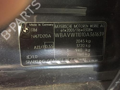 Windscreen washer tank BMW 3 Touring (E91) 318 d | BP19508258C113 