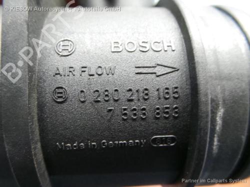 Used Mass air flow sensor BMW 3 (E90) 318 i (129 hp) 16175356