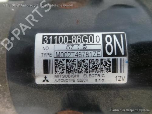 Starter SUZUKI IGNIS II (MH) 1.3 (RM413) | BP15361514M8 