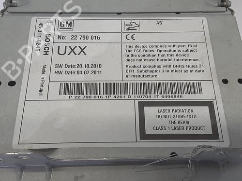 Radio OPEL INSIGNIA A Sports Tourer (G09) 2.0 CDTI (35) | BP16177265E6 
