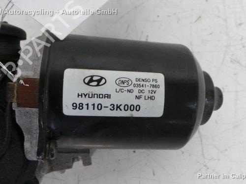Front wiper motor HYUNDAI SONATA V (NF) 2.4 | BP15361742M29 