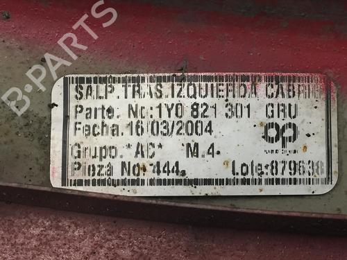 Left rear fenders VW NEW BEETLE Convertible (1Y7) 2.0 | BP18462194C43 