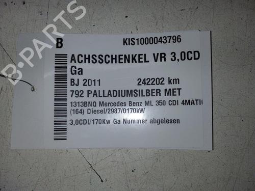 Right front steering knuckle MERCEDES-BENZ M-CLASS (W164) ML 350 CDI 4-matic (164.125, 164.124) | BP18600258M26 