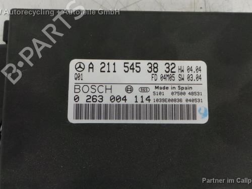 Unité de contrôle MERCEDES-BENZ E-CLASS (W211) E 240 (211.061) | BP15361720M11 