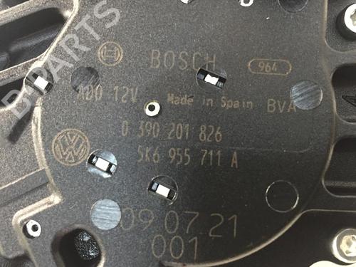 Rear wiper motor VW GOLF VI (5K1) 2.0 TDI | BP16101817M102 